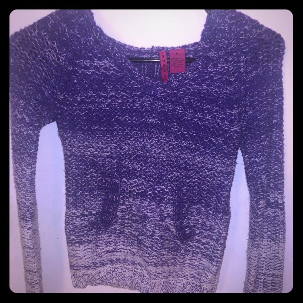Girls youth sweater with hood from Lord n Taylor